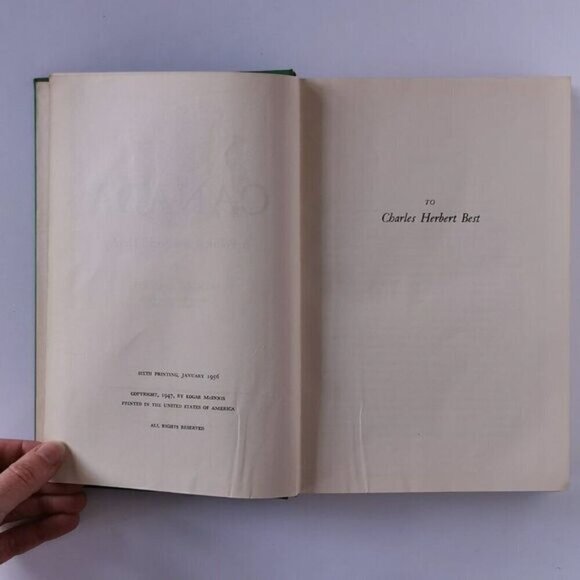 1956 Canada Political Social History Textbook - Canadian Schools Green Book - Picture 7 of 10